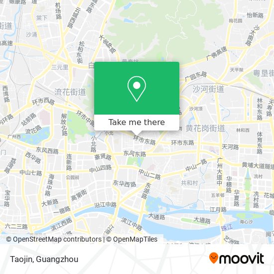 Taojin map