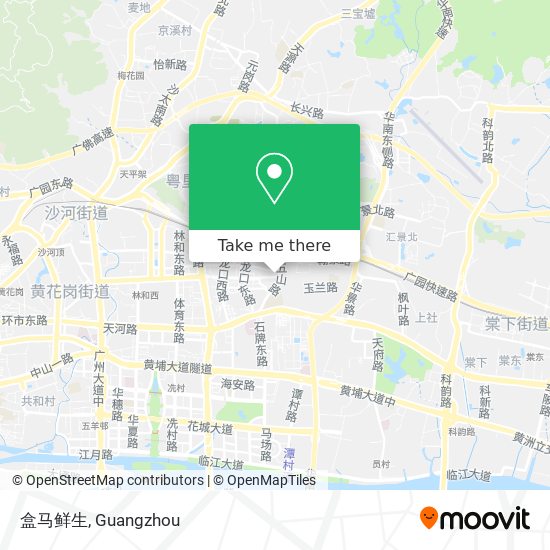 盒马鲜生 map