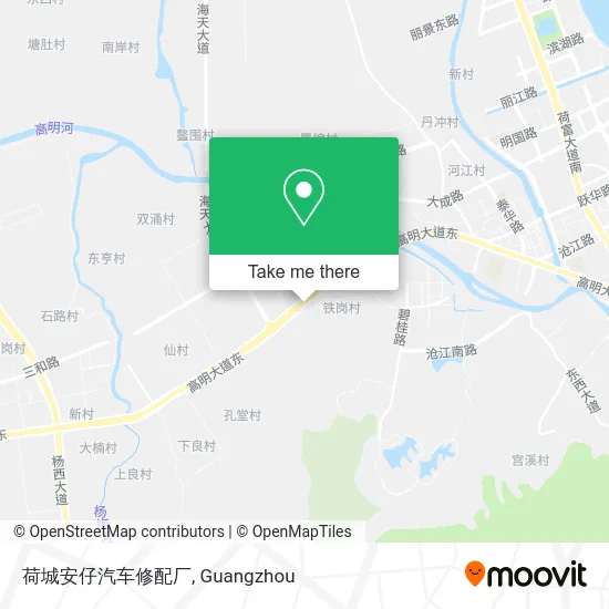 荷城安仔汽车修配厂 map