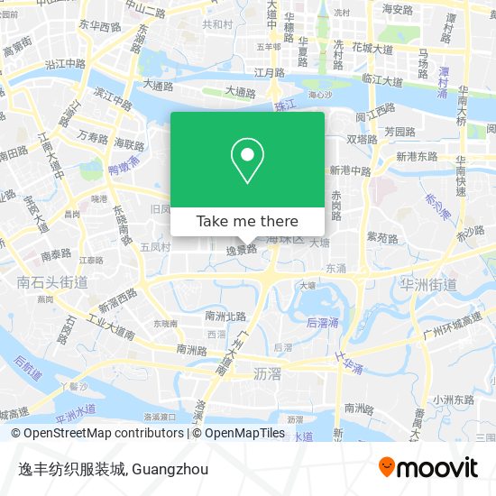 逸丰纺织服装城 map