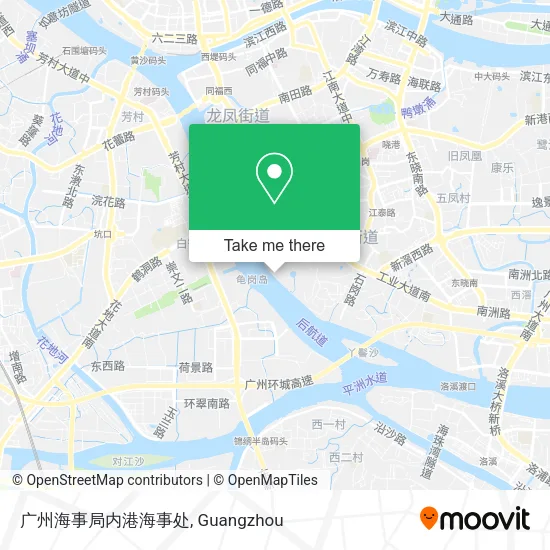 广州海事局内港海事处 map