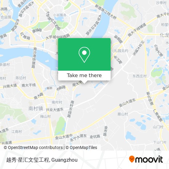 越秀·星汇文玺工程 map