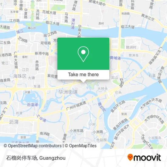 石榴岗停车场 map