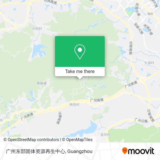 广州东部固体资源再生中心 map