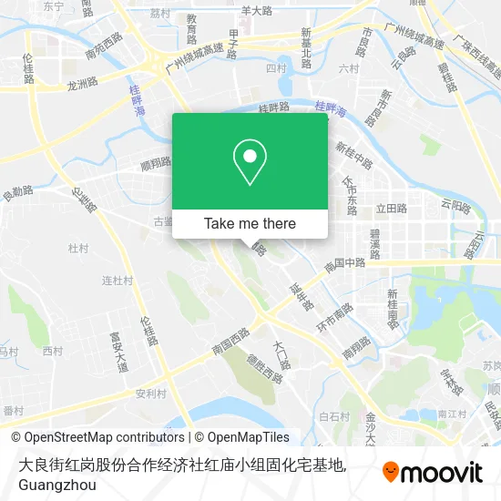 大良街红岗股份合作经济社红庙小组固化宅基地 map