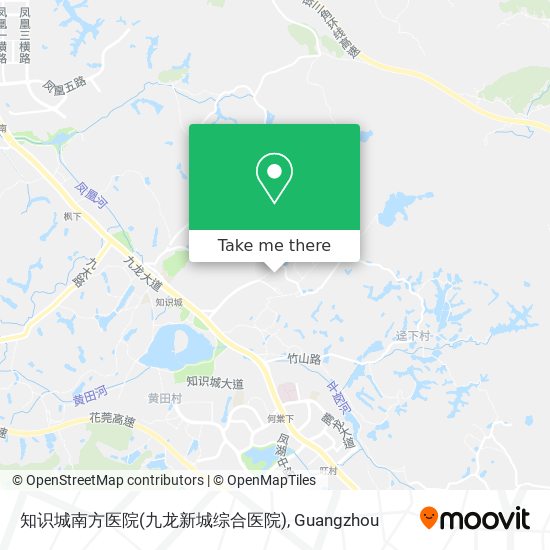 知识城南方医院(九龙新城综合医院) map