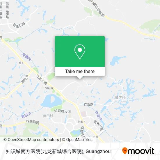 知识城南方医院(九龙新城综合医院) map