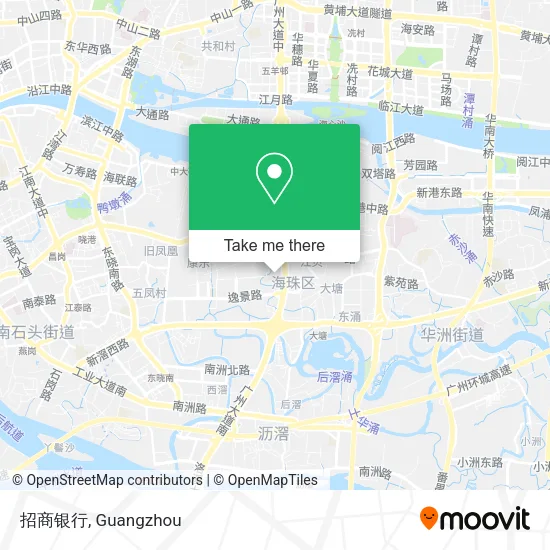 招商银行 map