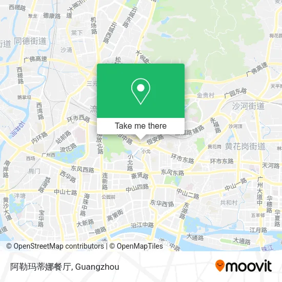 阿勒玛蒂娜餐厅 map