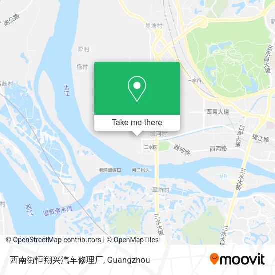 西南街恒翔兴汽车修理厂 map