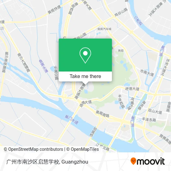 广州市南沙区启慧学校 map