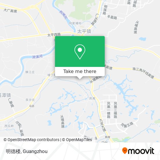 明德楼 map