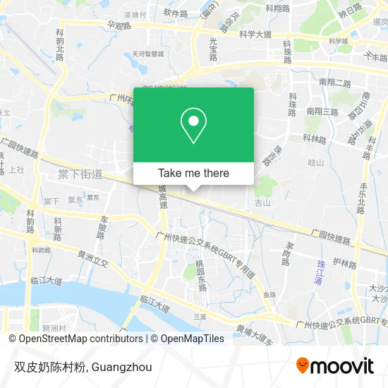 双皮奶陈村粉 map