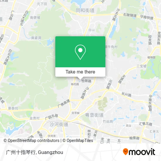 广州十指琴行 map