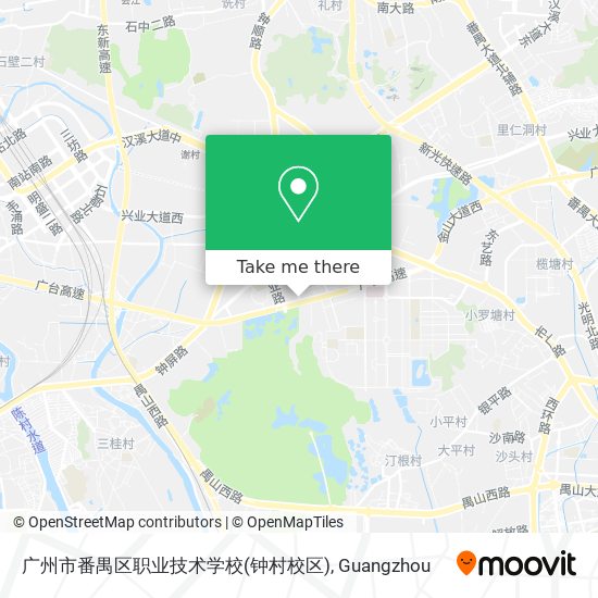 广州市番禺区职业技术学校(钟村校区) map