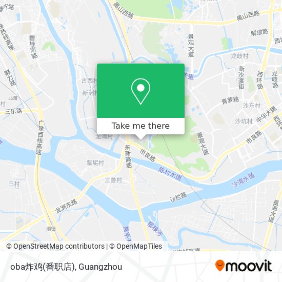 oba炸鸡(番职店) map