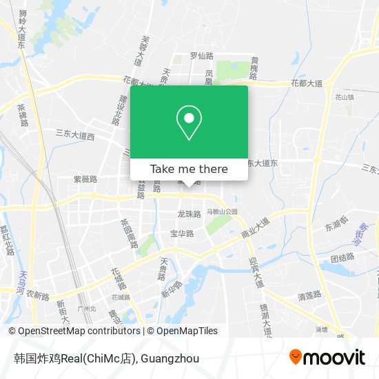 韩国炸鸡Real(ChiMc店) map