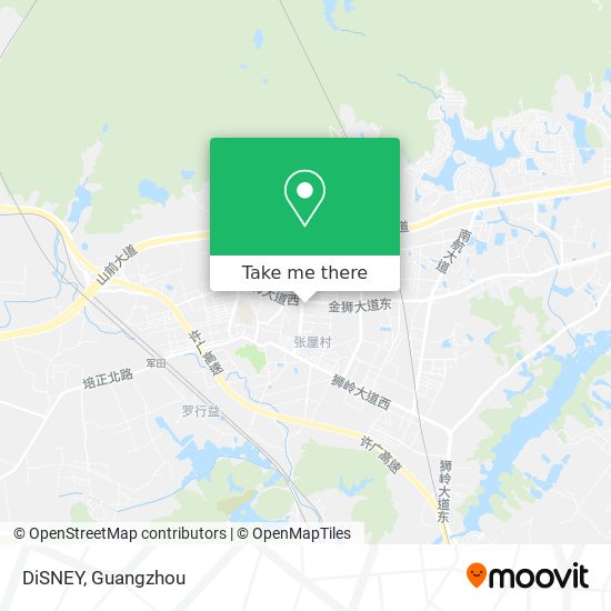 DiSNEY map