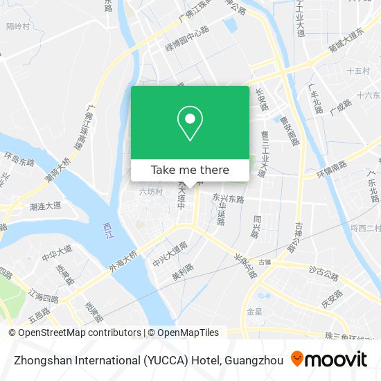 Zhongshan International (YUCCA) Hotel map