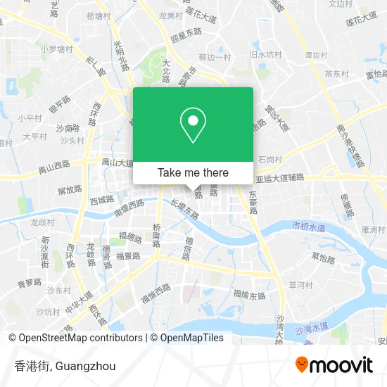 香港街 map