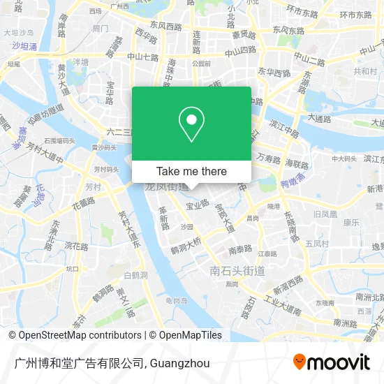广州博和堂广告有限公司 map
