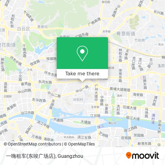 一嗨租车(东竣广场店) map
