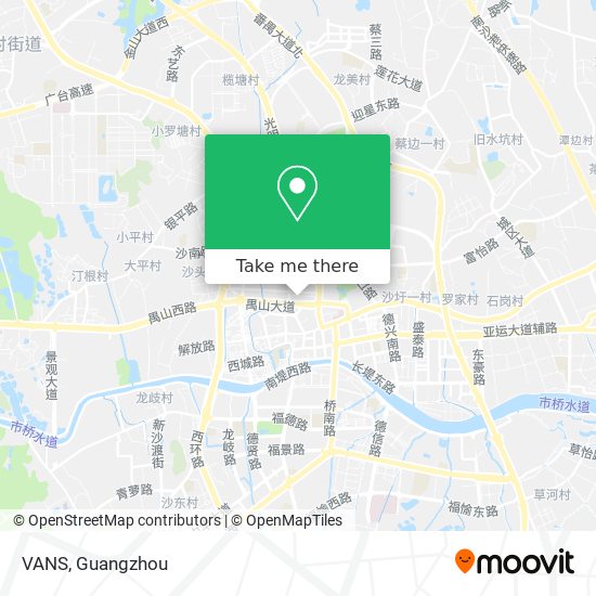 VANS map