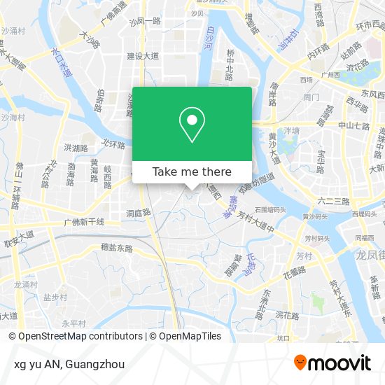 xg yu AN map