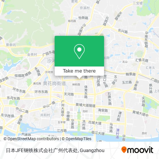 日本JFE钢铁株式会社广州代表处 map