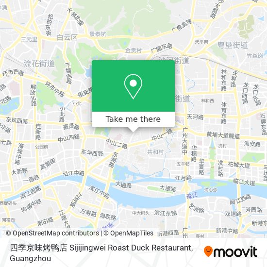 四季京味烤鸭店 Sijijingwei Roast Duck Restaurant map