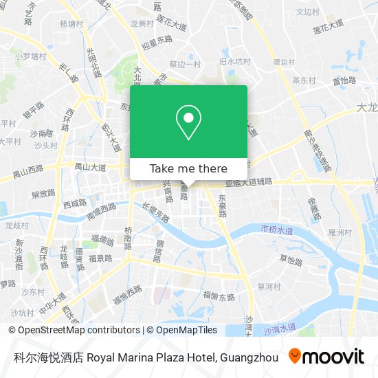 科尔海悦酒店 Royal Marina Plaza Hotel map