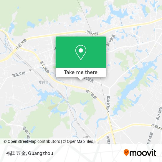 福田五金 map