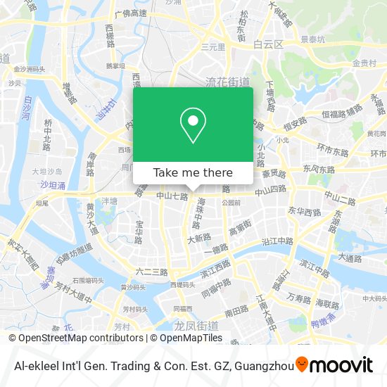 Al-ekleel Int'l Gen. Trading & Con. Est. GZ map
