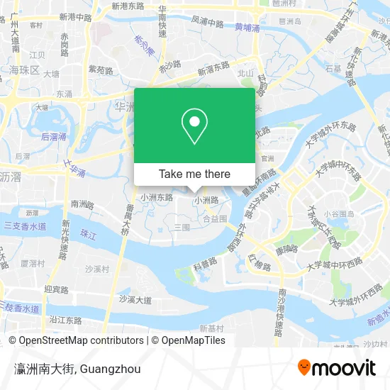 瀛洲南大街 map