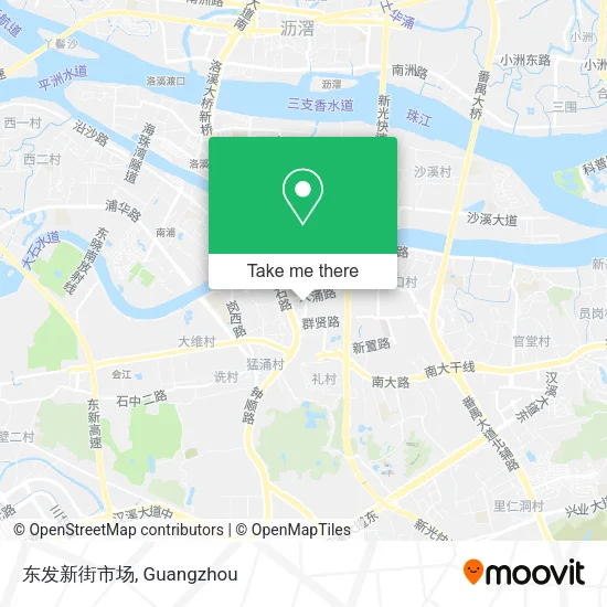 东发新街市场 map