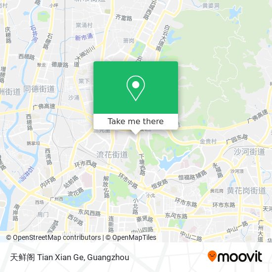 天鲜阁 Tian Xian Ge map