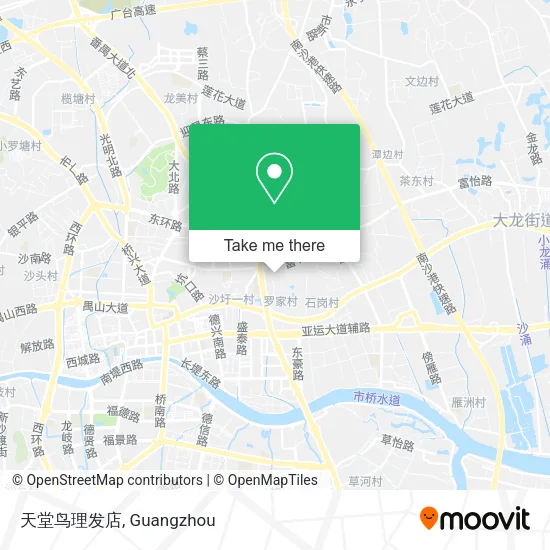 天堂鸟理发店 map
