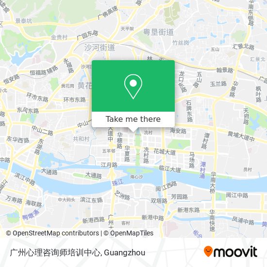 广州心理咨询师培训中心 map