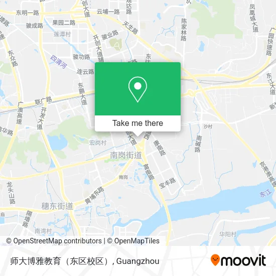师大博雅教育（东区校区） map
