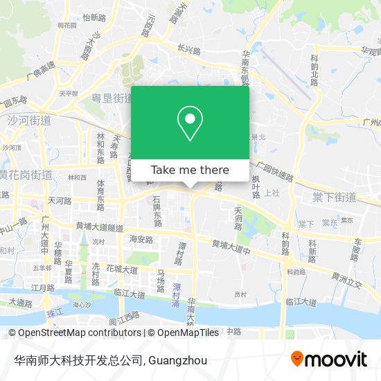 华南师大科技开发总公司 map