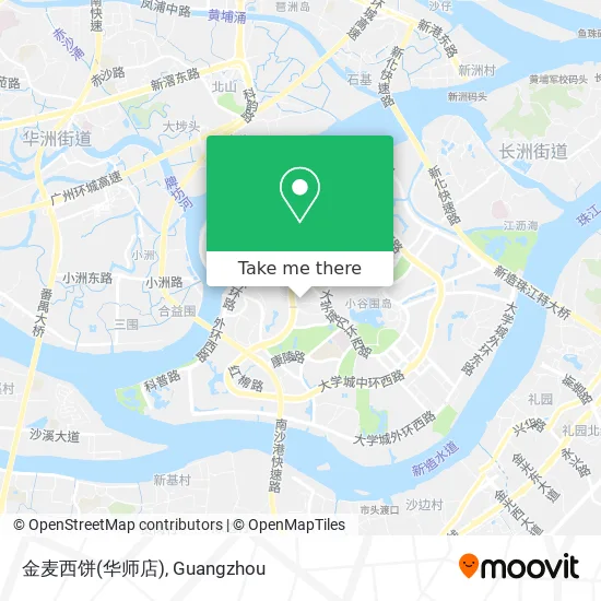 金麦西饼(华师店) map