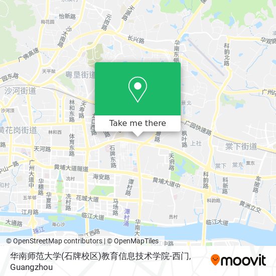 华南师范大学(石牌校区)教育信息技术学院-西门 map