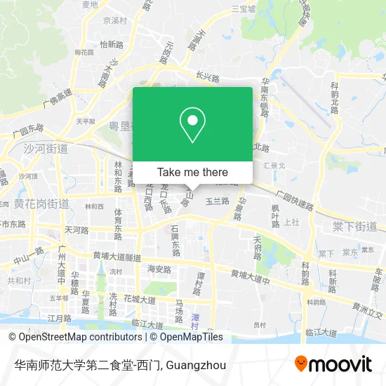 华南师范大学第二食堂-西门 map