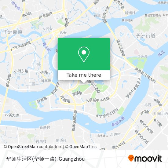 华师生活区(华师一路) map