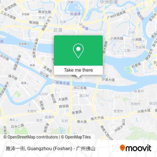 雅涛一街 map