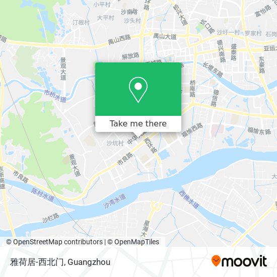 雅荷居-西北门 map