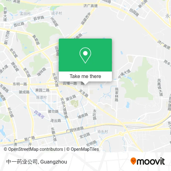 中一药业公司 map