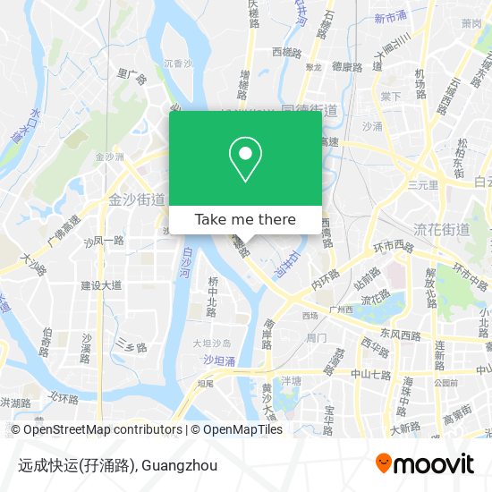 远成快运(孖涌路) map