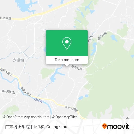 广东培正学院中区1栋 map