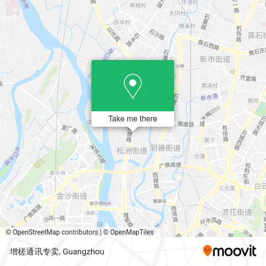 增槎通讯专卖 map
